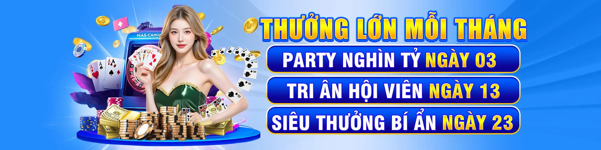 Hình ảnh nổ hũ May88 với đồng tiền vàng và hiệu ứng lấp lánh, tượng trưng cho khuyến mãi may88 hấp dẫn